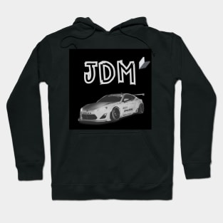 Scion FRS / Subaru BRZ / Toyota GT86 Black and White JDM Design Hoodie